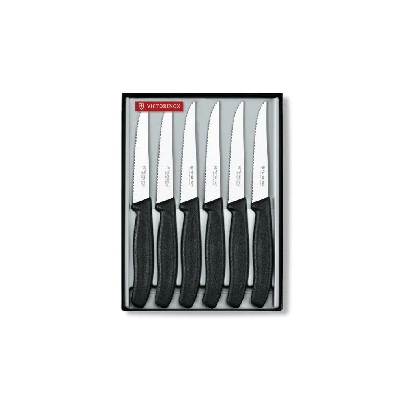 Coffret 6 Couteaux Steak SwissClassic 1 Coffret 6 Couteaux Steak SwissClassic