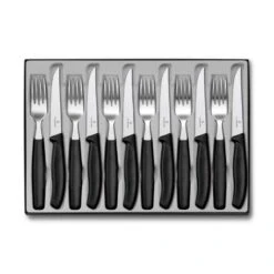 Coffret Ménagère 12 Pièces Victorinox Swissclassic Noir