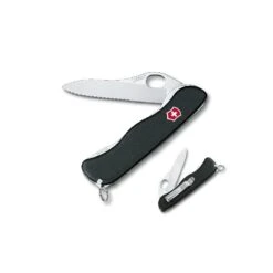 Couteau Suisse SENTINEL - Lame Tranchant Ondulé Et Clip Ceinture