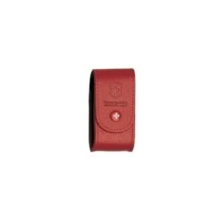 Etui Couteau Suisse - Cuir Rouge